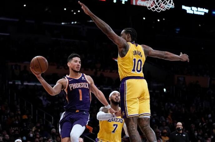 Booker, Ayton Push Suns Past Lakers 108-90