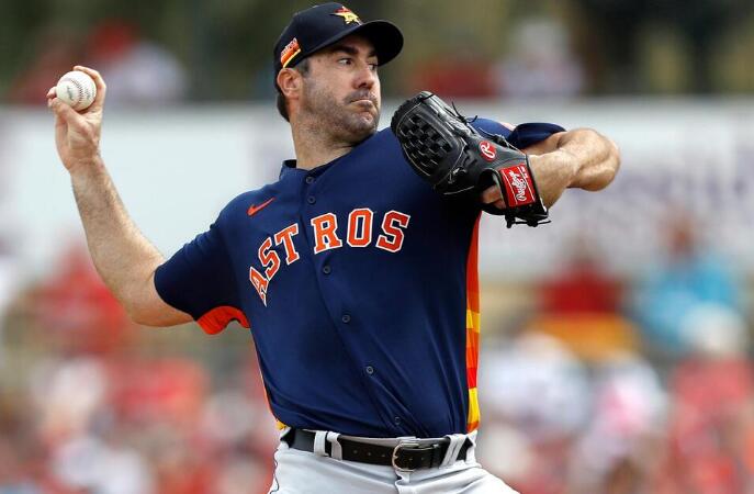 Verlander, Astros Finalize $25 Million, 1-Year Contract