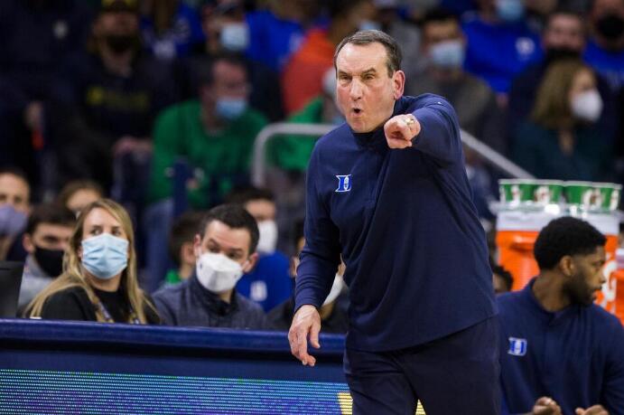 Duke’s Coach K Making Last Trip to UNC in Famed Rivalry