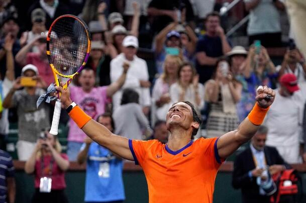 Nadal Outlasts Teen Alcaraz in 3 Sets to Go 20-0 on Year