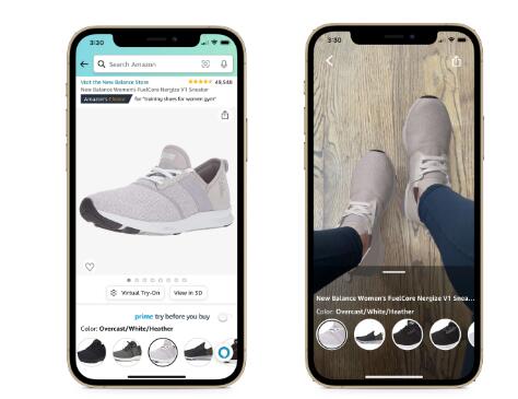 Amazon will let you try on digital versions of shoes you want to buy