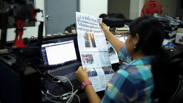 Nicaragua newspaper says staff have fled the country