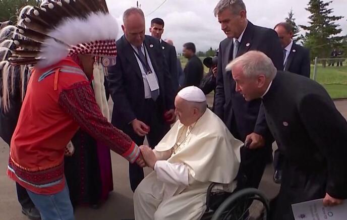 Pope Francis: Pontiff says he is ‘deeply sorry’ to Canadian residential school survivors