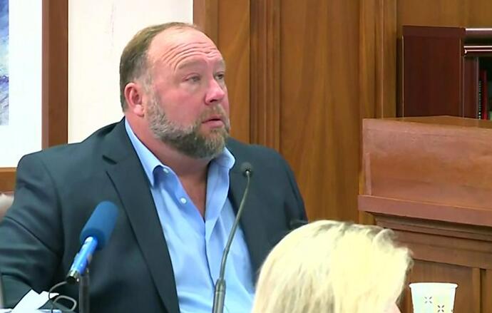 Alex Jones concedes Sandy Hook school shooting was ‘100% real’