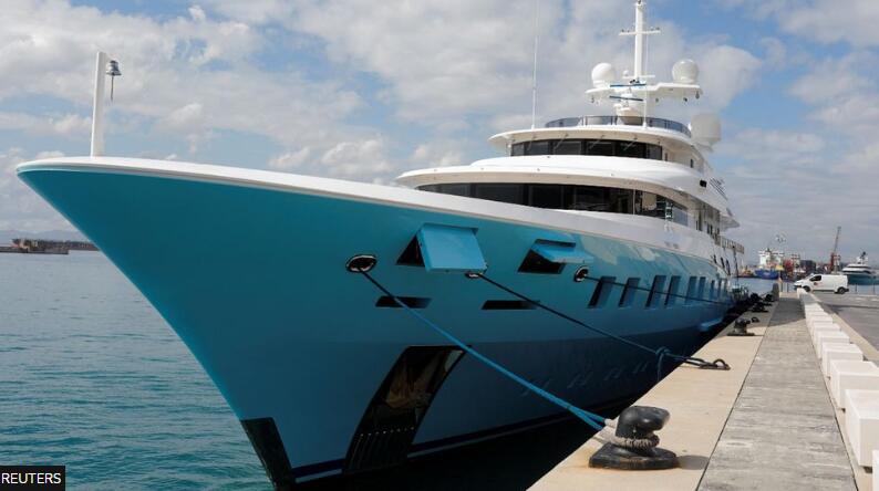 Seized £63m Russian superyacht Axioma to be sold at Gibraltar auction