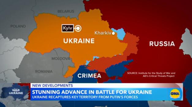 Ukraine’s advance in northeast likely turning point in war: Military analysts say