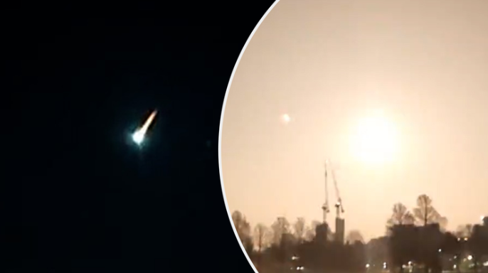 ‘Got it, how beautiful’: Asteroid explodes over English Channel