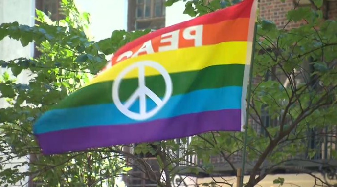 The Amsterdam Rainbow Dress comes to Sydney to promote LBGTQIA+ awareness