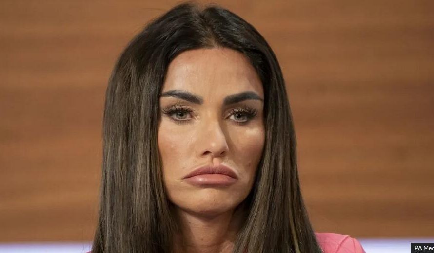 Katie Price declared bankrupt for second time