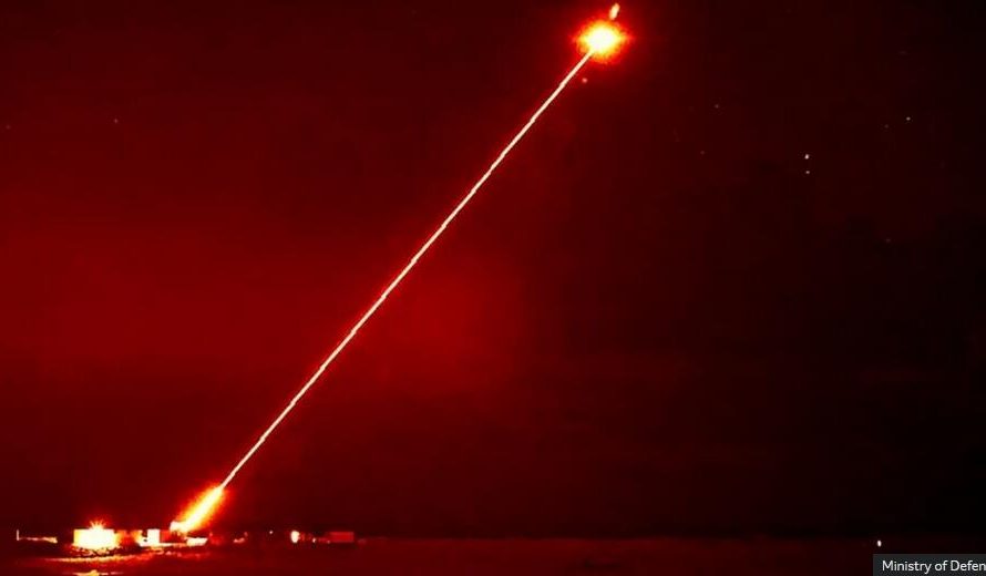 DragonFire: UK laser could be used against Russian drones on Ukraine front line